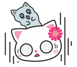 A little cat sticker #13659892