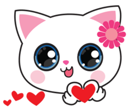 A little cat sticker #13659900