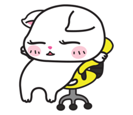 A little cat sticker #13659903