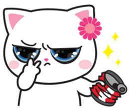 A little cat sticker #13659914