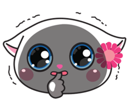 A little cat sticker #13659917