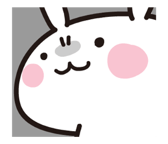 easy rabbit on the move sticker #13659959