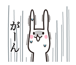easy rabbit on the move sticker #13659968