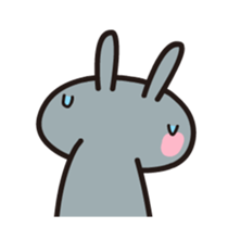 easy rabbit on the move sticker #13659981