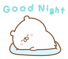 Kumaman english2 sticker #13659984