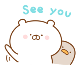 Kumaman english2 sticker #13659985