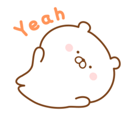 Kumaman english2 sticker #13659987