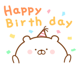 Kumaman english2 sticker #13659989