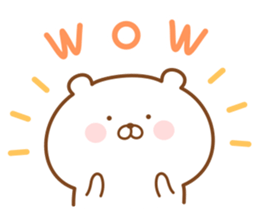 Kumaman english2 sticker #13659991