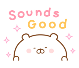 Kumaman english2 sticker #13659994