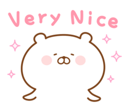 Kumaman english2 sticker #13659996