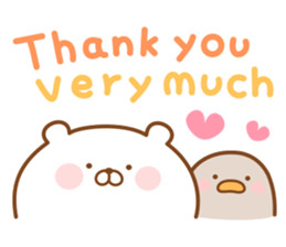 Kumaman english2 sticker #13660001