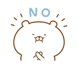 Kumaman english2 sticker #13660009