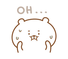 Kumaman english2 sticker #13660010