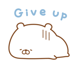 Kumaman english2 sticker #13660016