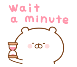 Kumaman english2 sticker #13660021