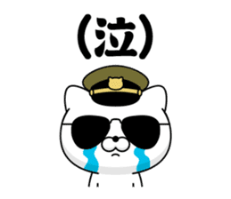 Military cat 4 sticker #13660163