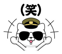 Military cat 4 sticker #13660164