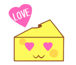 Cheesy Cheese on the move! sticker #13660184