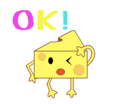 Cheesy Cheese on the move! sticker #13660189