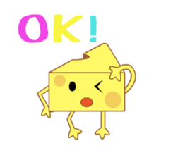 Cheesy Cheese on the move! sticker #13660189