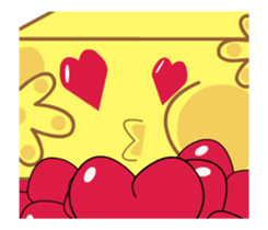 Cheesy Cheese on the move! sticker #13660190