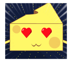 Cheesy Cheese on the move! sticker #13660198