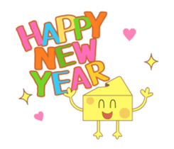 Cheesy Cheese on the move! sticker #13660200