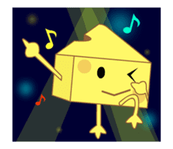 Cheesy Cheese on the move! sticker #13660201
