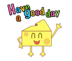 Cheesy Cheese on the move! sticker #13660204