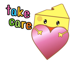 Cheesy Cheese on the move! sticker #13660205