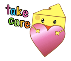 Cheesy Cheese on the move! sticker #13660205