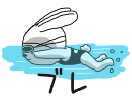 STICKERS FOR THE SWIMMERS Vol.4 sticker #13660312