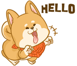 Shiba Inu Mocca sticker #13660862
