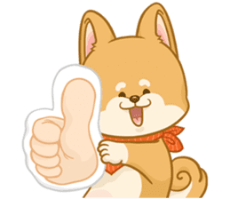 Shiba Inu Mocca sticker #13660865