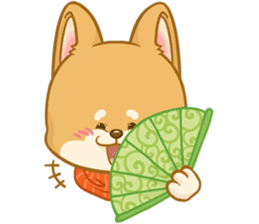 Shiba Inu Mocca sticker #13660866