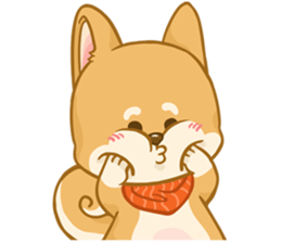 Shiba Inu Mocca sticker #13660867