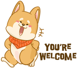 Shiba Inu Mocca sticker #13660876