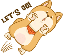 Shiba Inu Mocca sticker #13660878