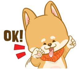 Shiba Inu Mocca sticker #13660882
