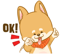 Shiba Inu Mocca sticker #13660882