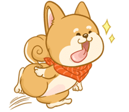 Shiba Inu Mocca sticker #13660883