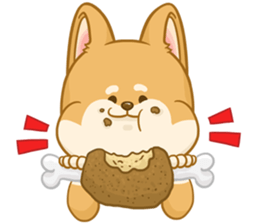 Shiba Inu Mocca sticker #13660896