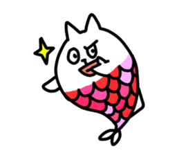 cat fish & cat john 2 sticker #13661950