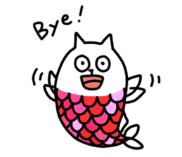 cat fish & cat john 2 sticker #13661960