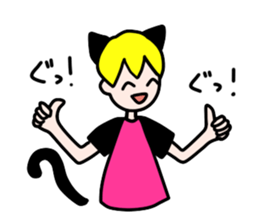 cat fish & cat john 2 sticker #13661961