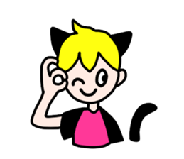 cat fish & cat john 2 sticker #13661962