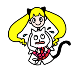 cat fish & cat john 2 sticker #13661964