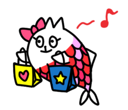 cat fish & cat john 2 sticker #13661970