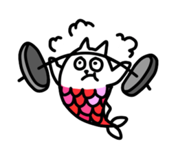 cat fish & cat john 2 sticker #13661971